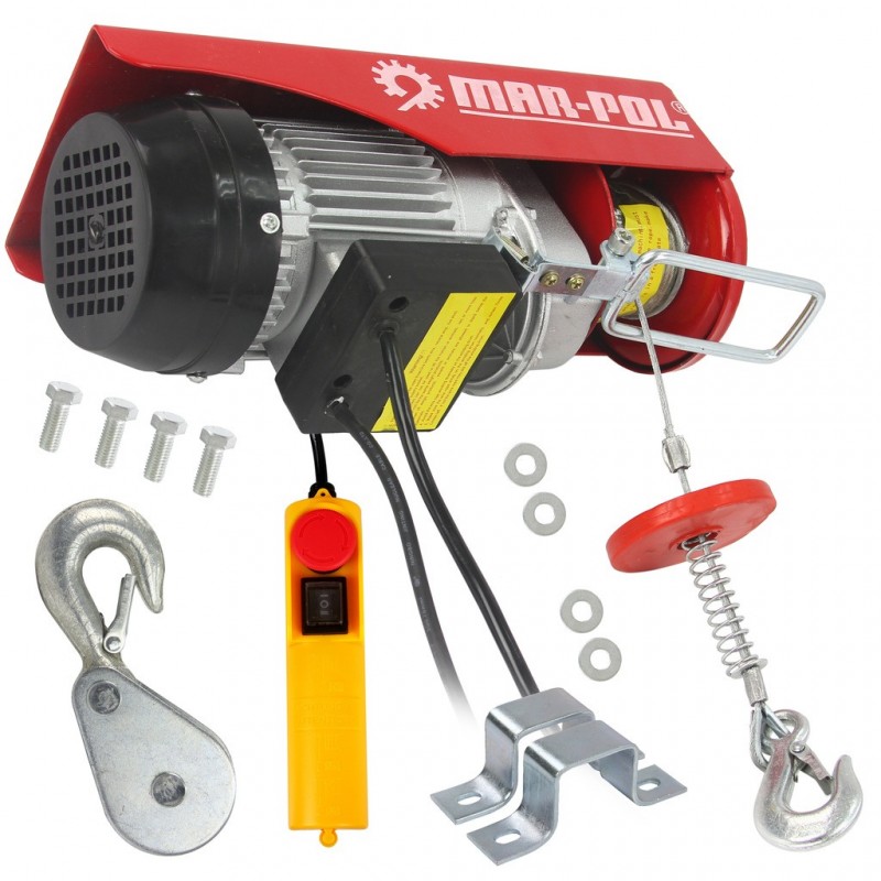 ЕЛЕКТРИЧЕСКА ВЪЖЕНА ЛЕБЕДКА 150 / 300 КГ 12 М 500W MAR-POL - цена