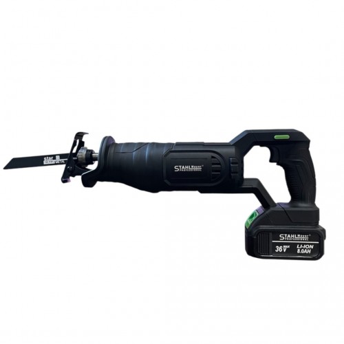 Акумулаторен саблен трион STAHLMAYER  36v с 2 батерии 8A