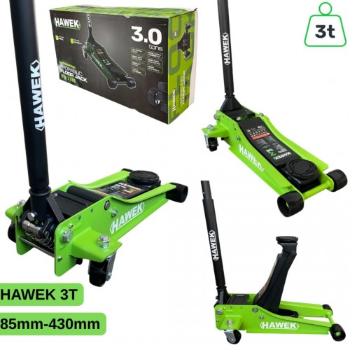 Нископрофилен Крик HAWEK HW-1188 с 2 Помпи 3 тона 85-430мм